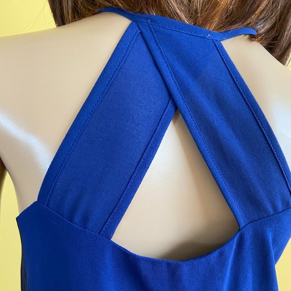 Issue spaghetti strap maxi dress triangle back - Picture 3 of 12